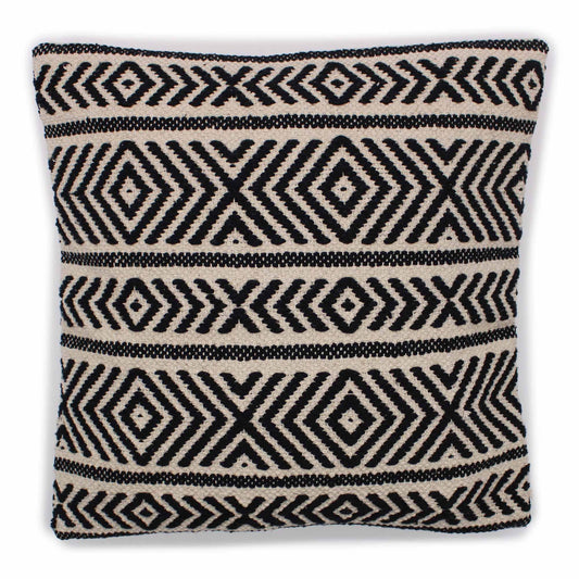 Funda de Cojín Clásico - Diseño Tribal - 45x45cm