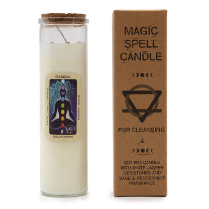 Vela Hechizo Mágico para Limpieza