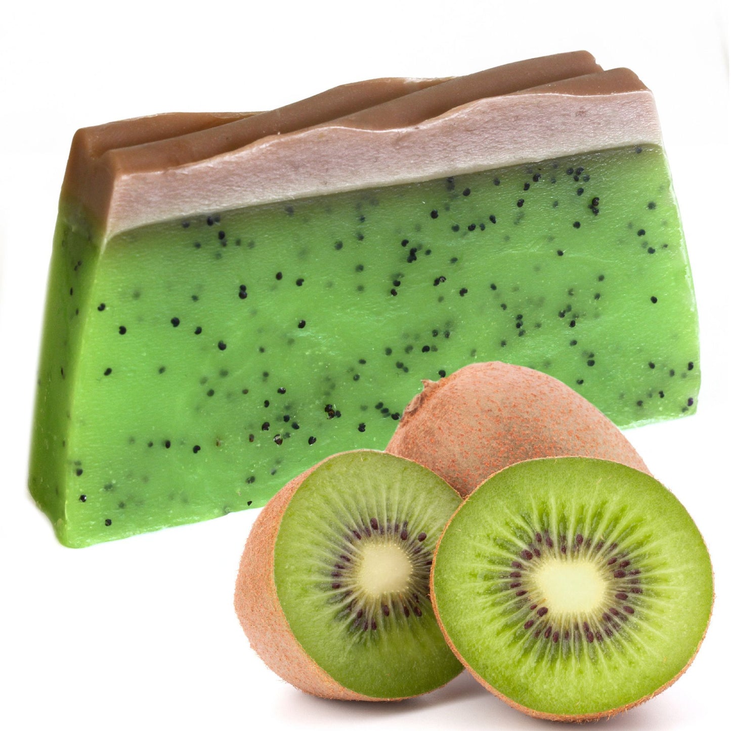Jabón Hecho a Mano Paraíso Tropical con Fragancia a Kiwi (100g)