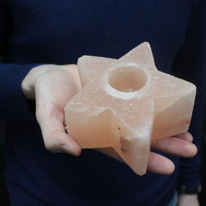 Soporte de Vela en Forma de Estrella