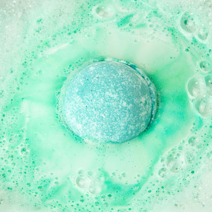Bomba de baño de cristal elemental - Tierra
