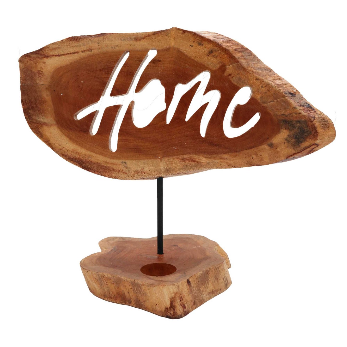 Portavelas con Letrero HOME
