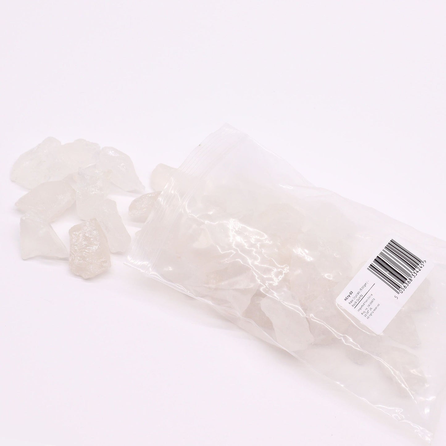 Cristales Cuarzo de Roca en Bruto (500g)