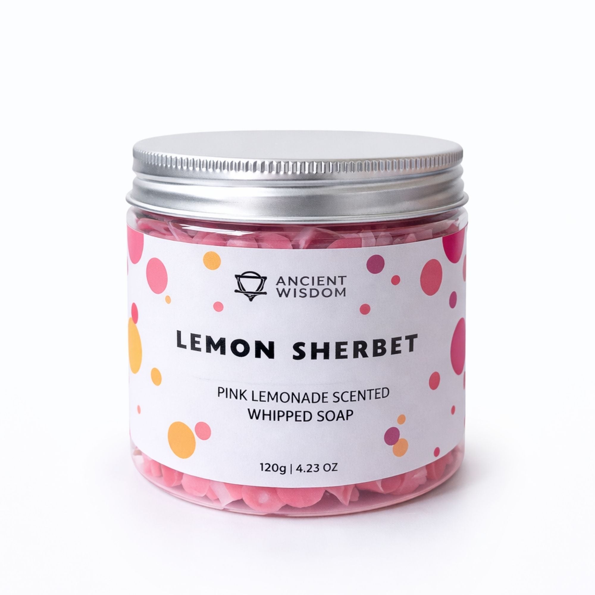 Jabón de Crema Batida Limonada Rosa 120g – Aroma Cítrico Dulce y Refrescante