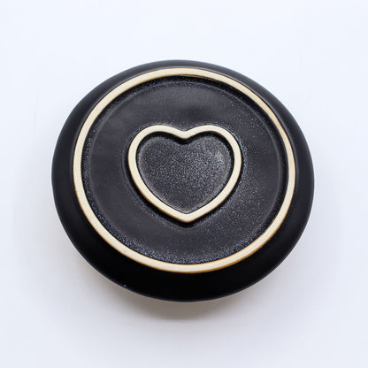 Soporte cerámico para Palo Santo e Incienso - Flor de loto - Azul