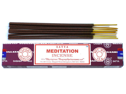 Varillas de Incienso Satya 15gm - Meditación