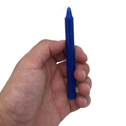 Velas Mágicas Manifest, Chakra del Tercer Ojo (paquete de 12) Azul Oscuro