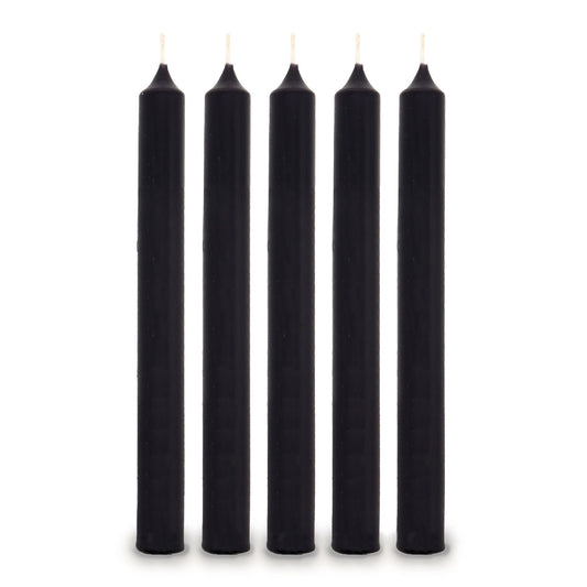 Velas a Granel en Color Negro (Precio/Unid)