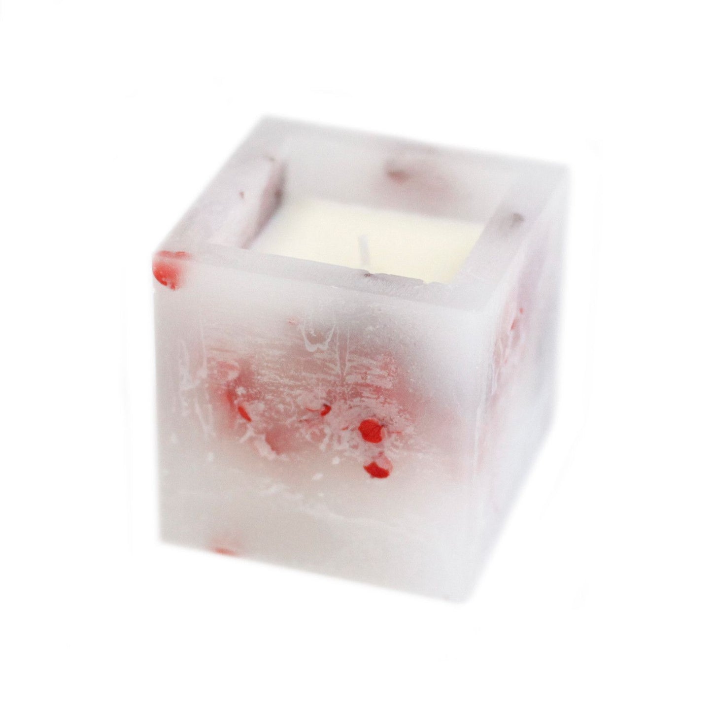 Vela Encantada - Frasco Cuadrado Pequeño - Rosa