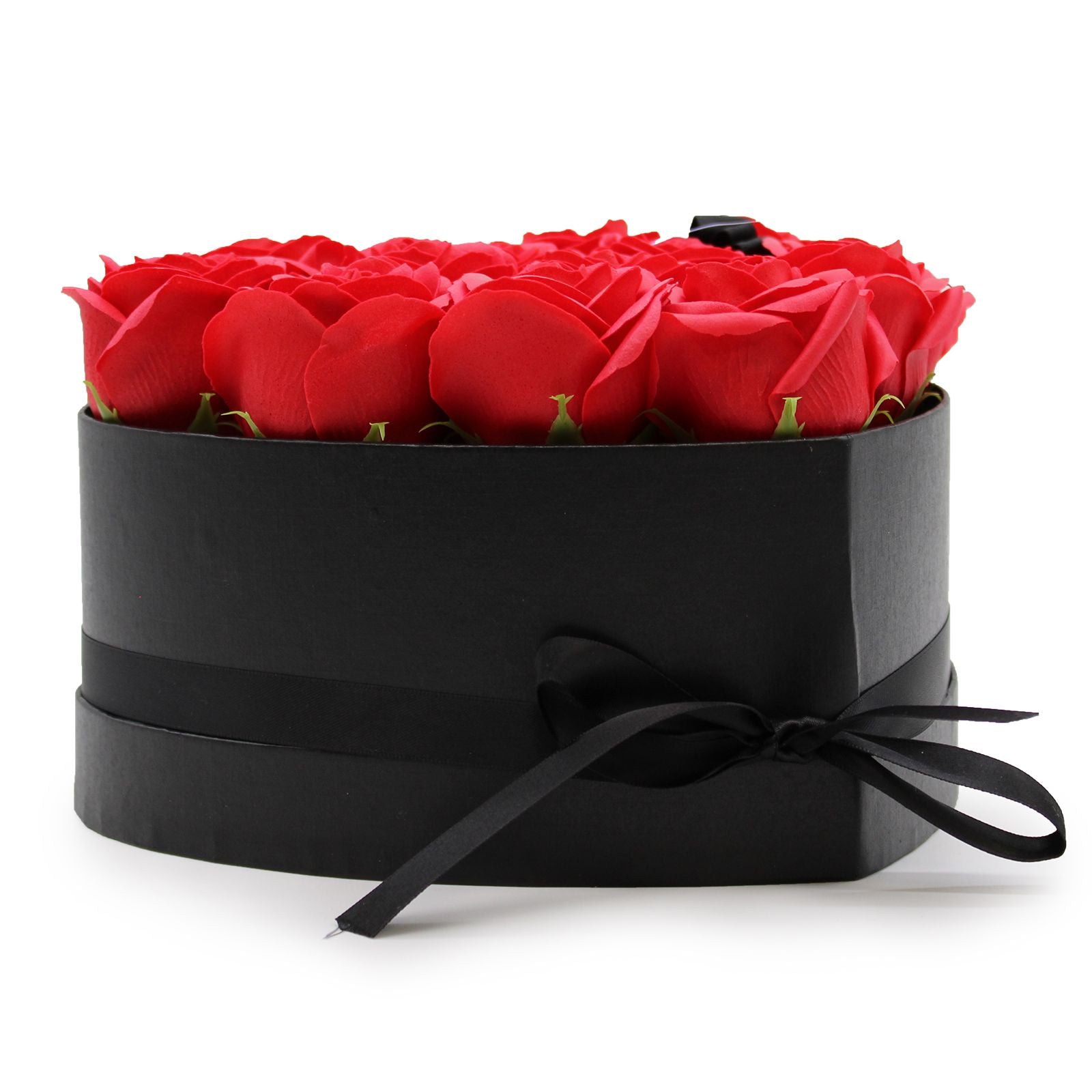Caja de Regalo - Flor de Jabón  13 Rosas rojo - corazon