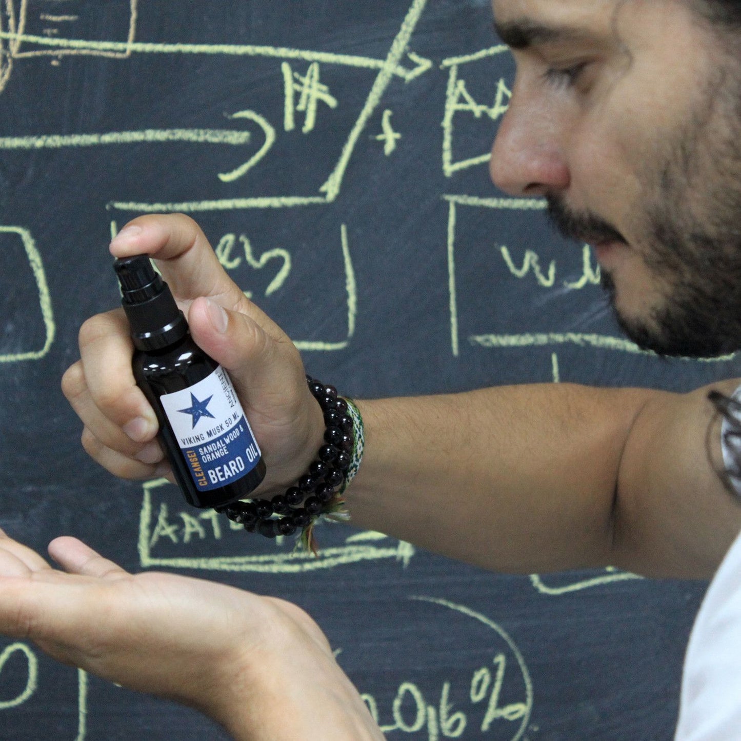 50ml Aceite para la barba - Heroe Espartano