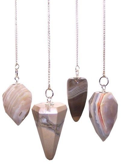 Péndulos Mágicos de Ágata en Bandas