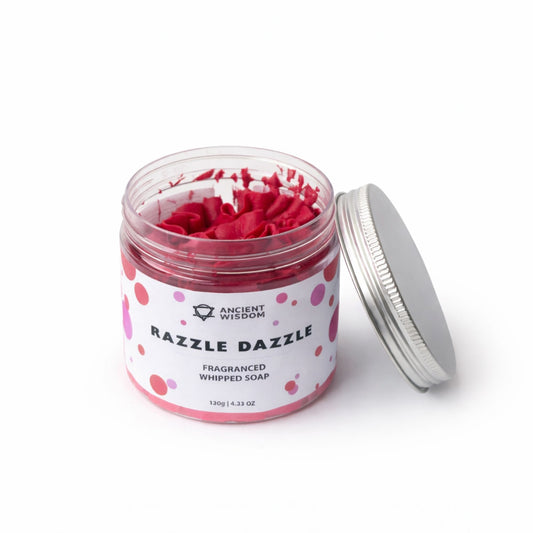 Jabón de Crema Batida  Razzle Dazzle 120g – Aroma Frutal Dulce y Revitalizante