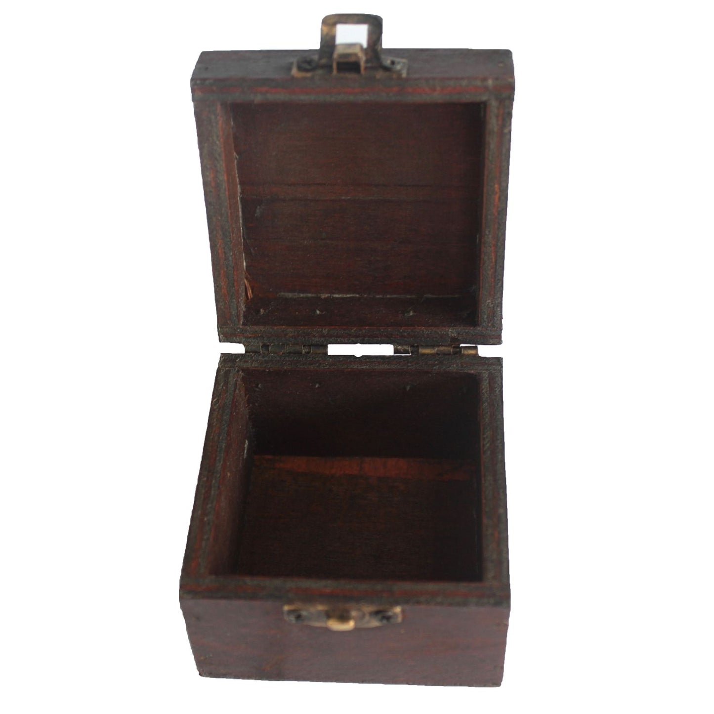 Juego de 2 Baúles Pequeño Estilo Gótico Cuadrado