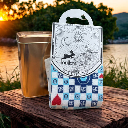 Calcetines de Tobillo Hop Hare en Fibra de Bamboo Sol y Luna (41-46)