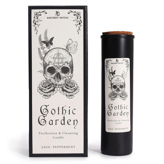 Velas Purificadoras de Brujas Antiguas Jardín Gótico