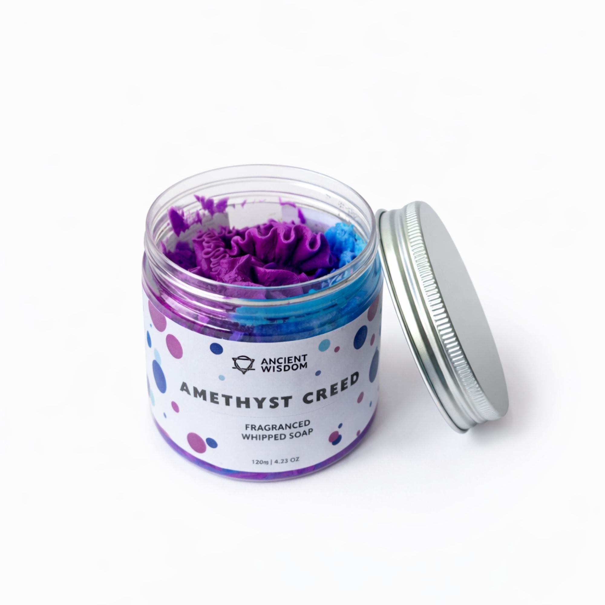 Jabón de Crema Batida Filosofía Amatista 120g – Aroma Masculino Fresco y Amaderado