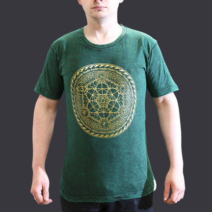 Camiseta Nomad Sari Pequeña - Chakra - Verde