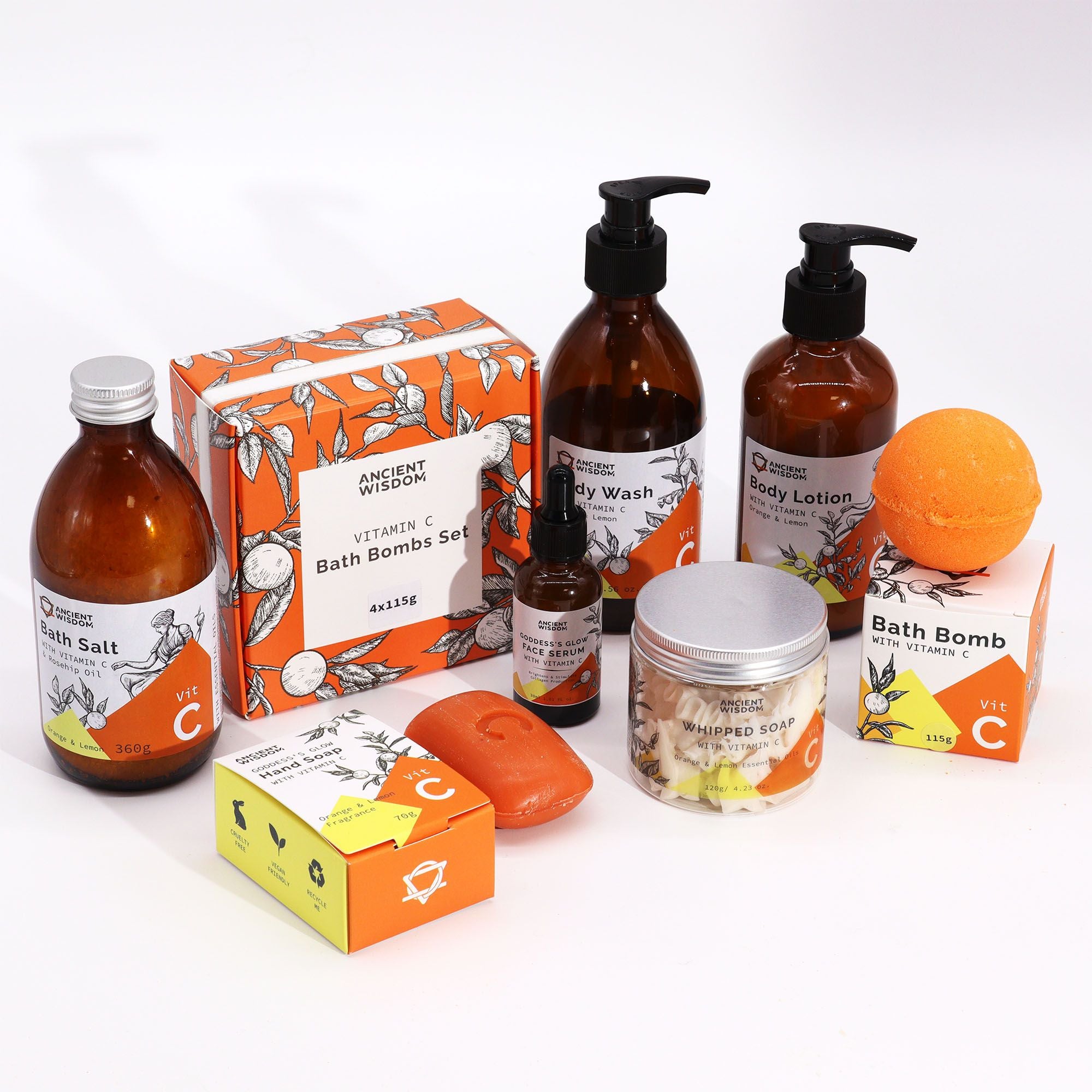 Jabón de Crema Batida Aromaterapia con Vitamina C – Piel Radiante y Energizada