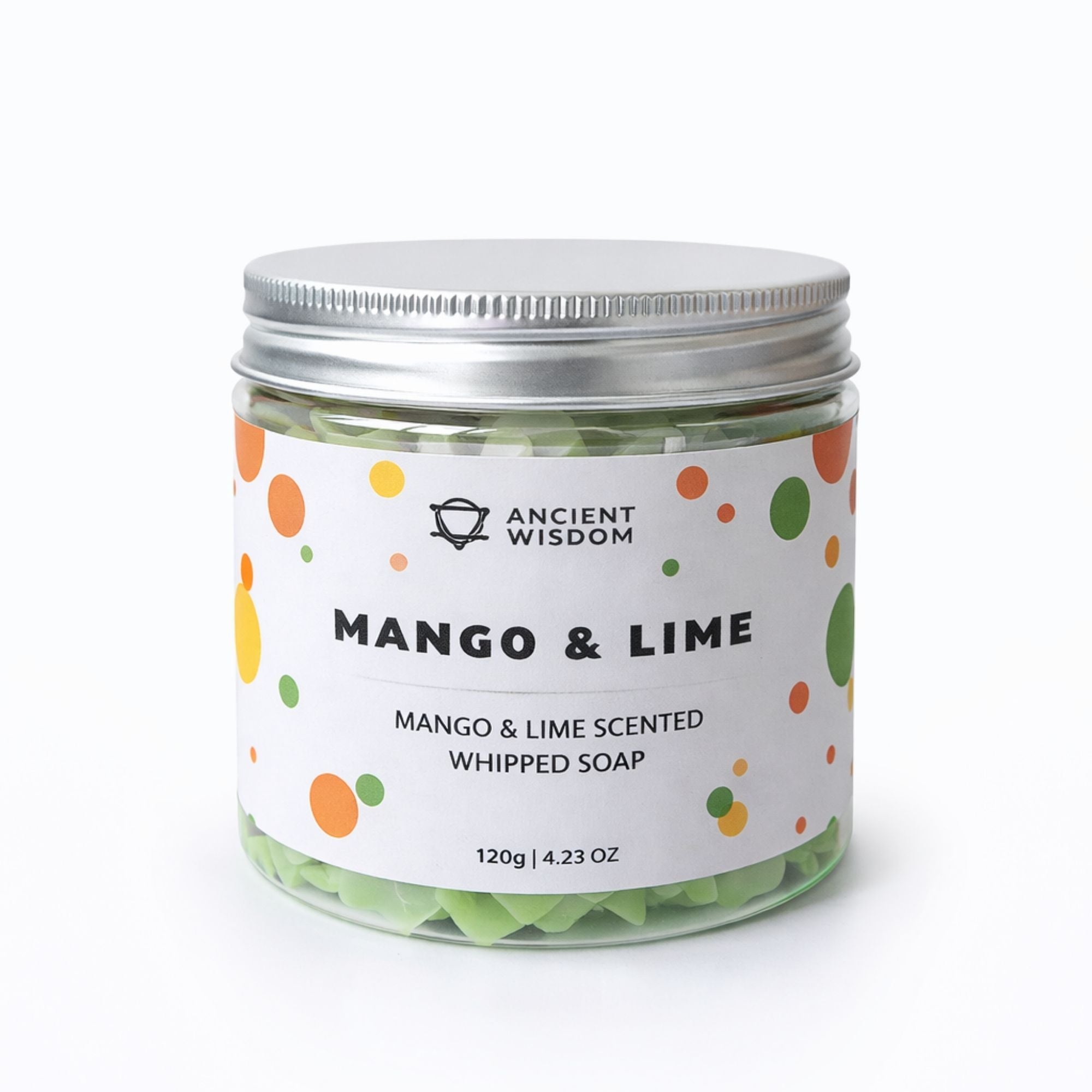 Jabón de Crema Batida Mango & Lima 120g – Aroma Tropical, Fresco y Energizante