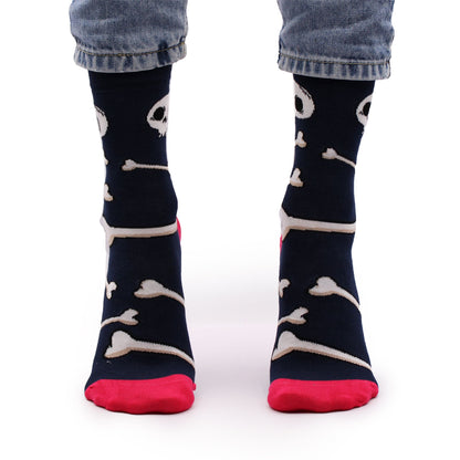 Calcetines de Fibra de Bamboo Hop Hare Huesos (38-40)