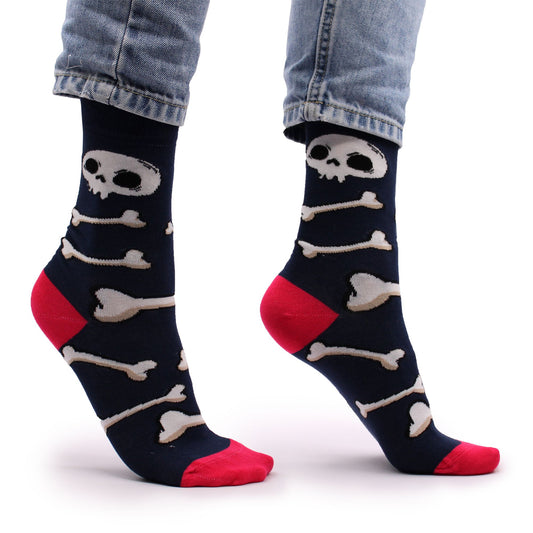 Calcetines de Fibra de Bamboo Hop Hare Huesos (38-40)