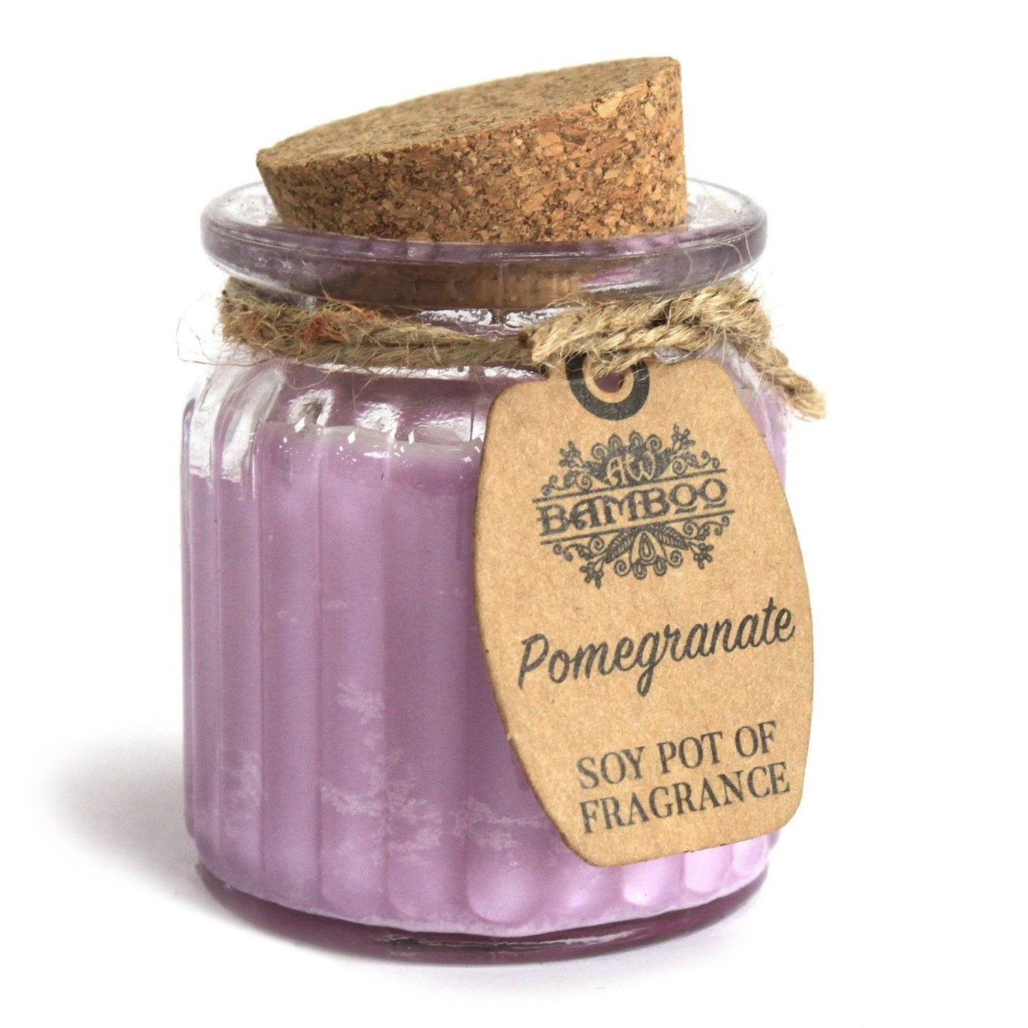 Vela de Cera de Soja Perfumada con Tarro