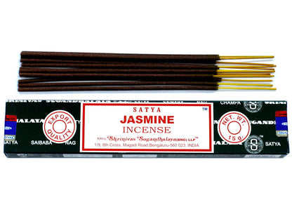 Varillas de Incienso Satya 15gm - Jazmín
