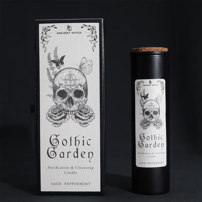 Velas Purificadoras de Brujas Antiguas Jardín Gótico