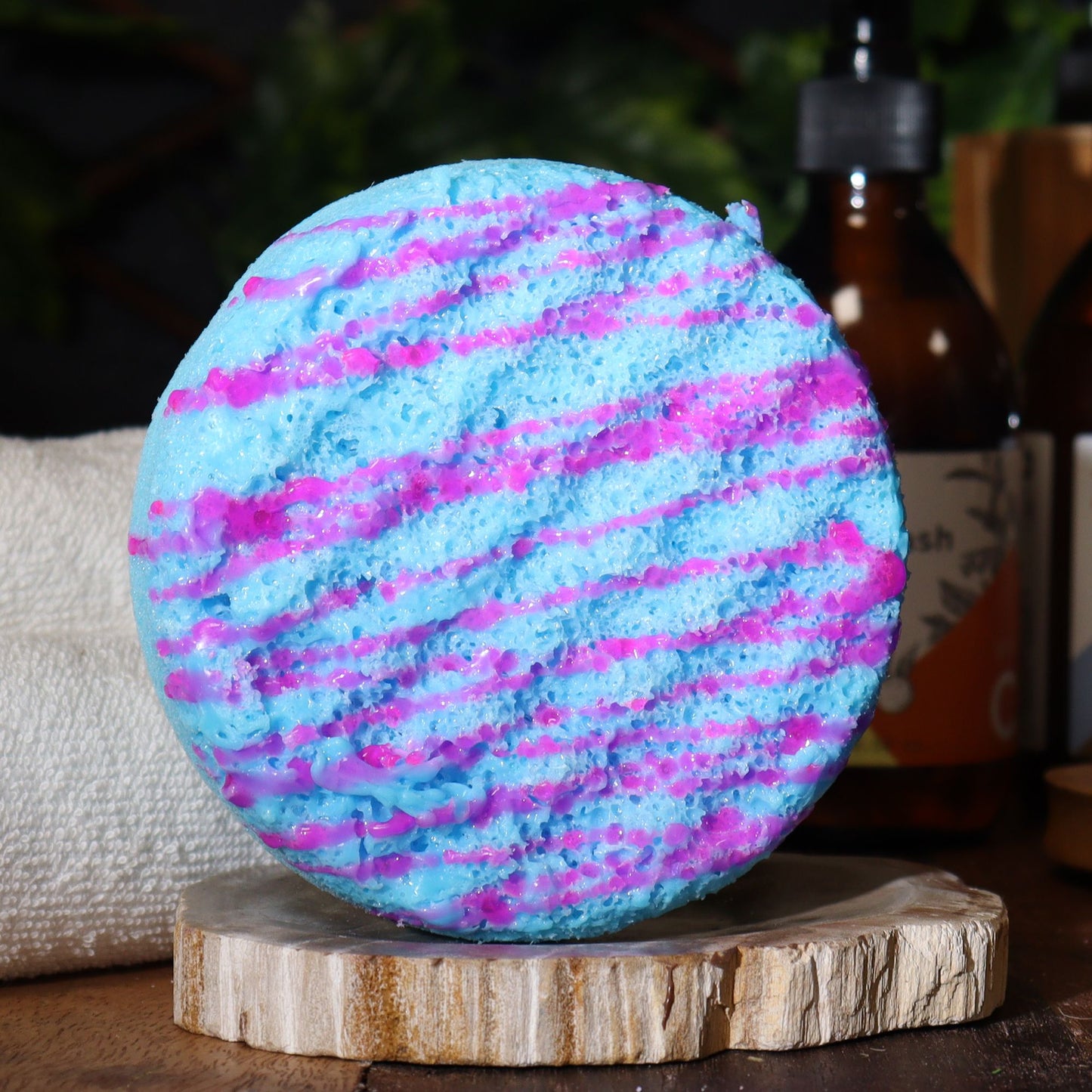 Esponja con Jabón 2 en 1 Exfoliante- Amethyst Creed