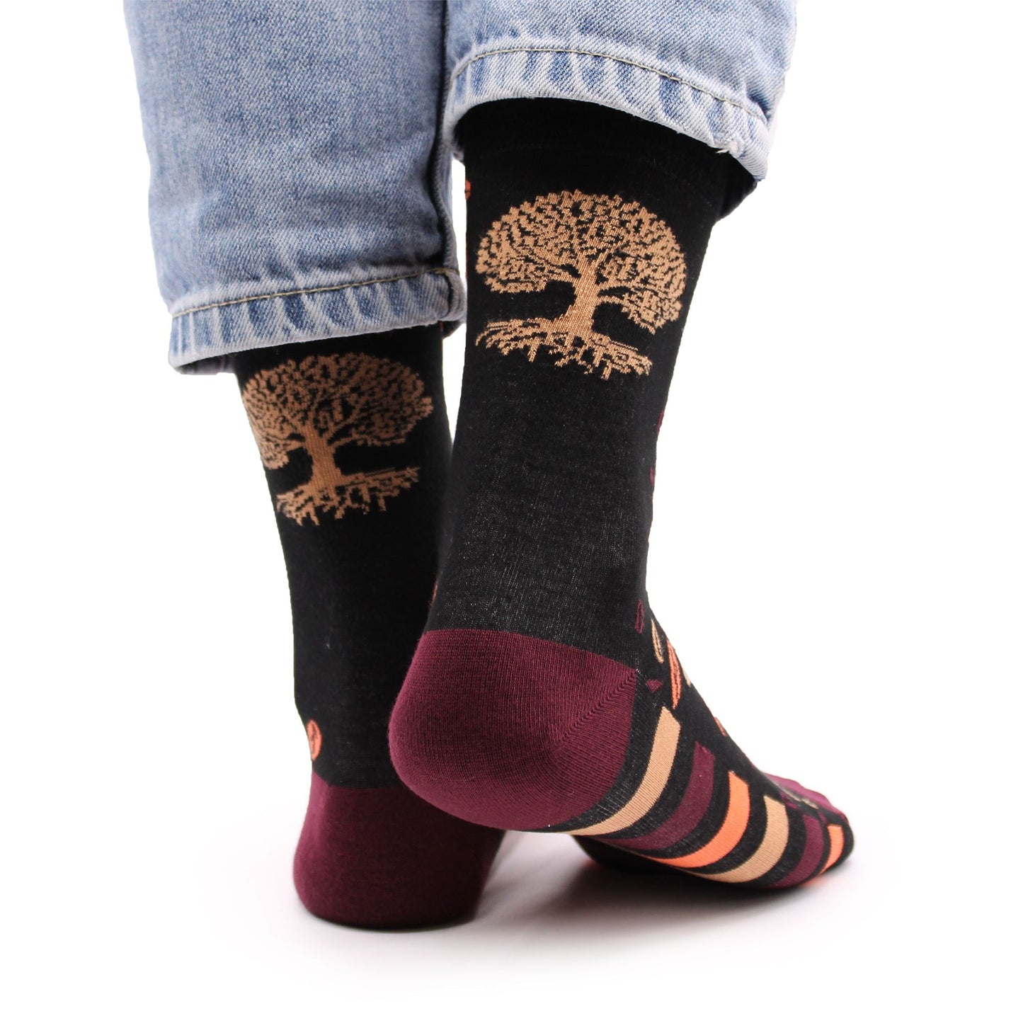 Calcetines de Fibra de Bamboo Hop Hare Árbol de La Vida (38-40)