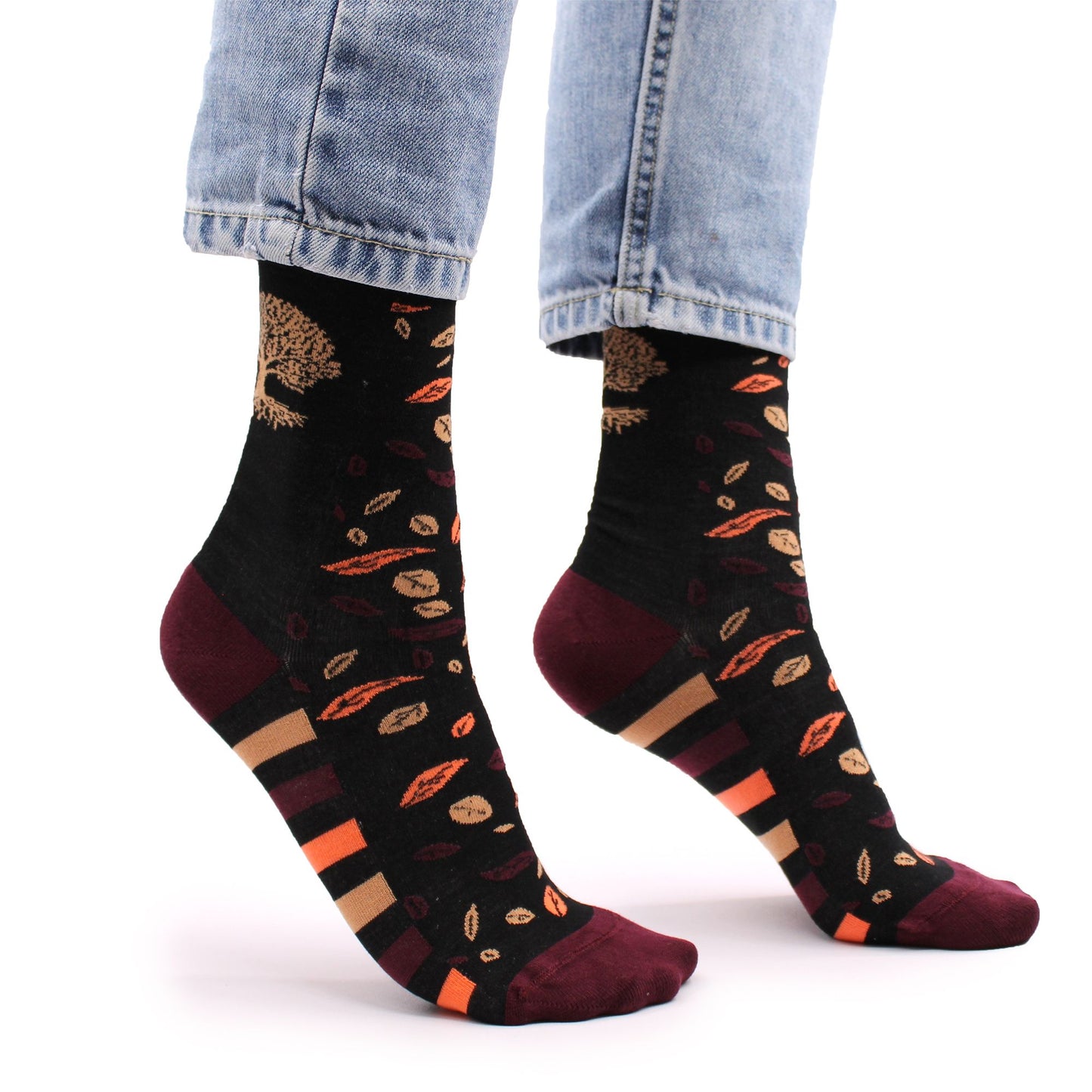 Calcetines de Fibra de Bamboo Hop Hare Árbol de La Vida (38-40)