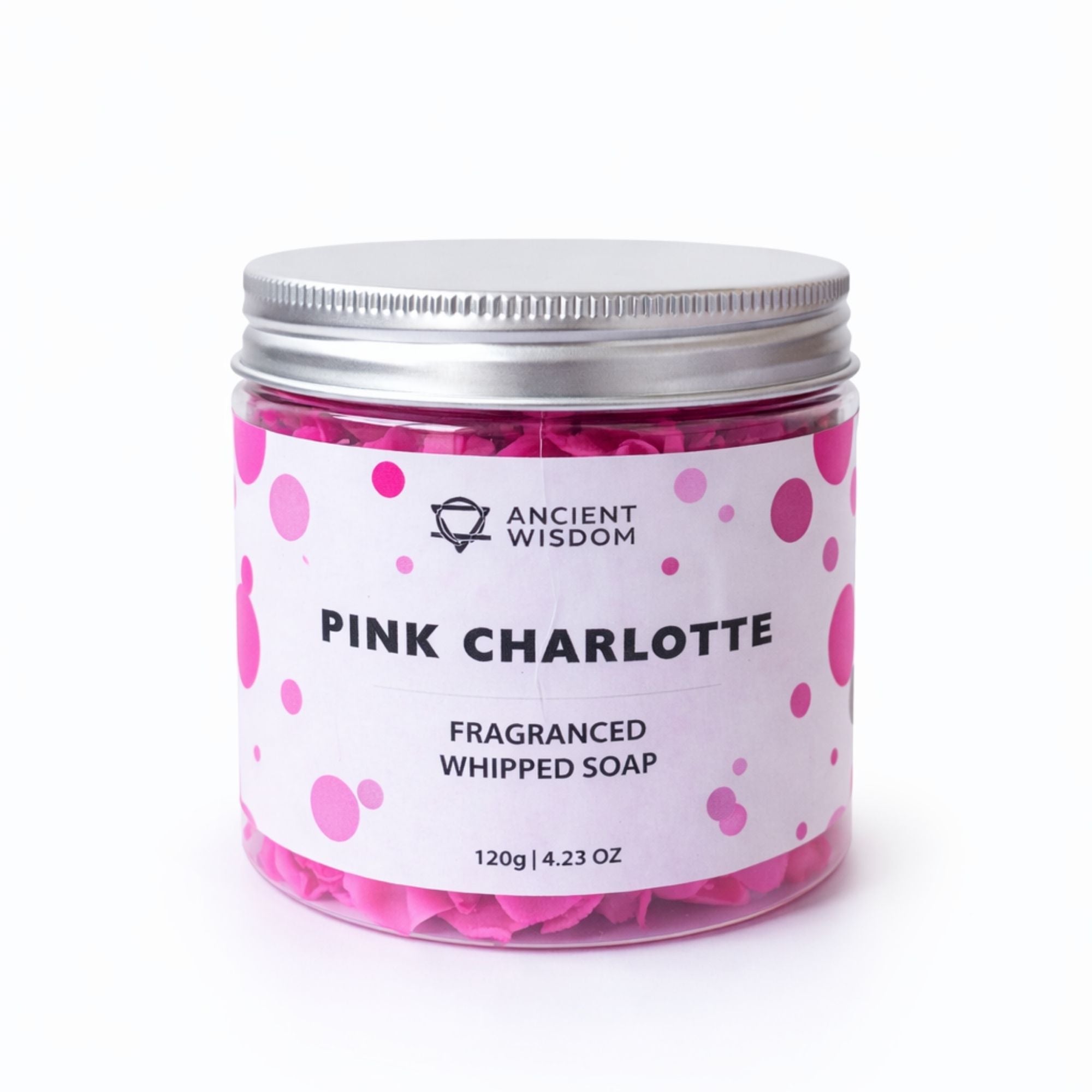 Jabón de Crema Batida  Pink Charlotte 120g – Aroma Floral Suave y Relajante