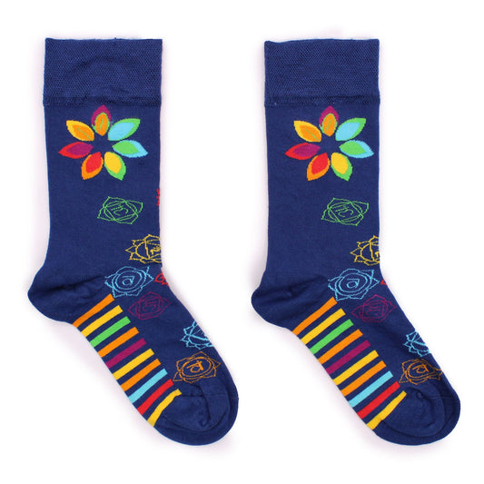 Calcetines de fibras de bambú Hop Hare, Talla 41-46 de arcoíris