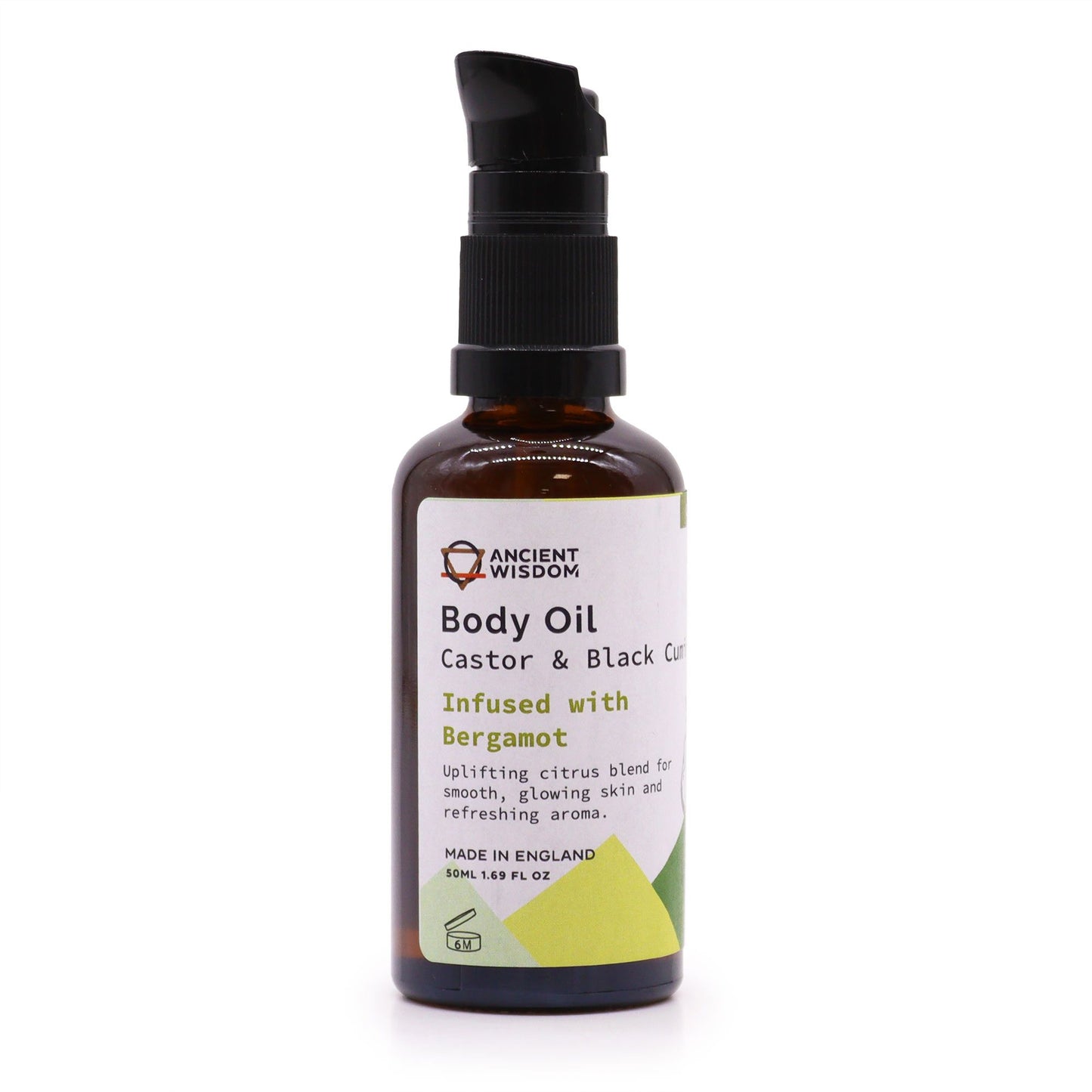 Aceite Corporal Orgánico con Fragancia a Bergamota (50ml)