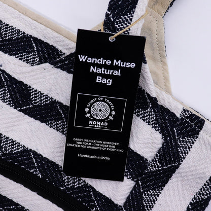 Bolsos Jacquard Naturales – Atlas Nómada – Bolso Musa Viajera