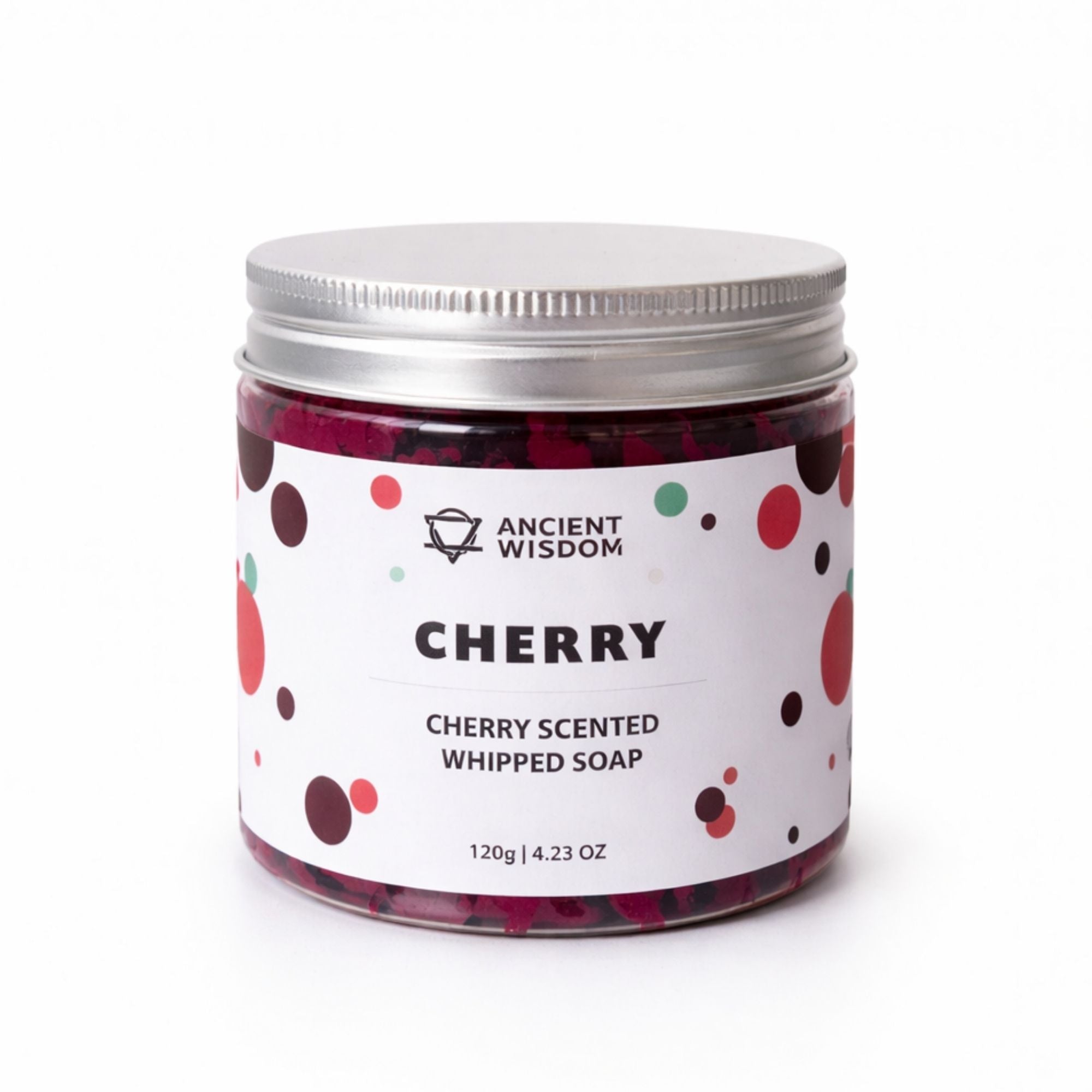 Jabón de Crema Batida de Cereza 120g – Aroma Dulce, Vibrante y Revitalizante