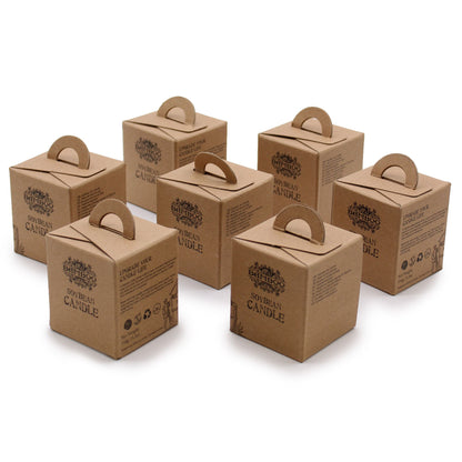 Vela de Cera de Soja - Polvo talco