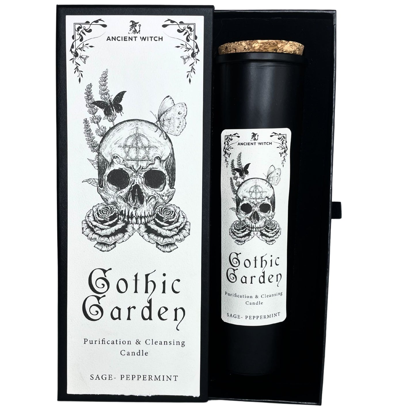 Velas Purificadoras de Brujas Antiguas Jardín Gótico