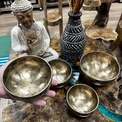 Cuenco Lunar Nepalí Pequeño 13cm (aprox. 550g)