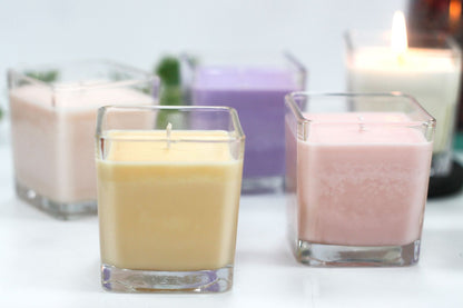 Vela de Cera de Soja sin Etiqueta Fig & Cassis