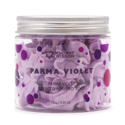 Jabón Crema Batida Violeta del Paraíso (120g)
