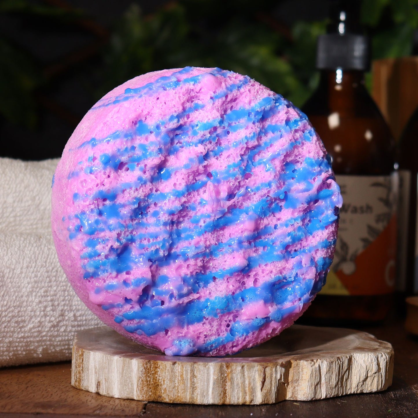 Esponja con Jabón 2 en 1 Exfoliante de Mantequilla – Bubble Gum
