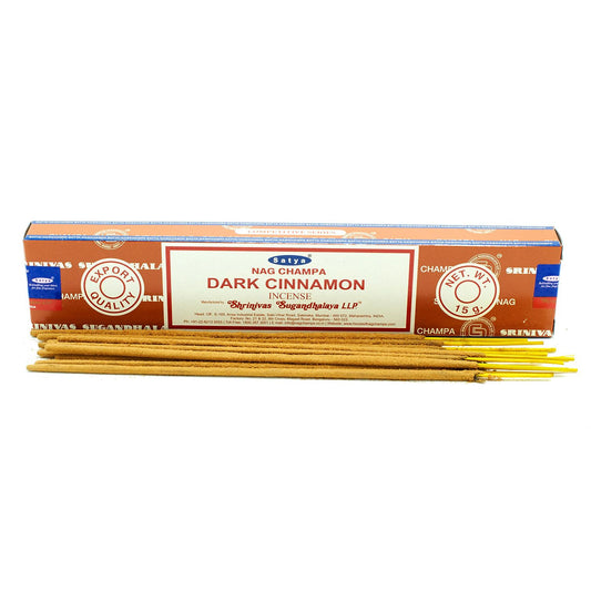 Varillas de Incienso Satya Dark Cinammon (15g)