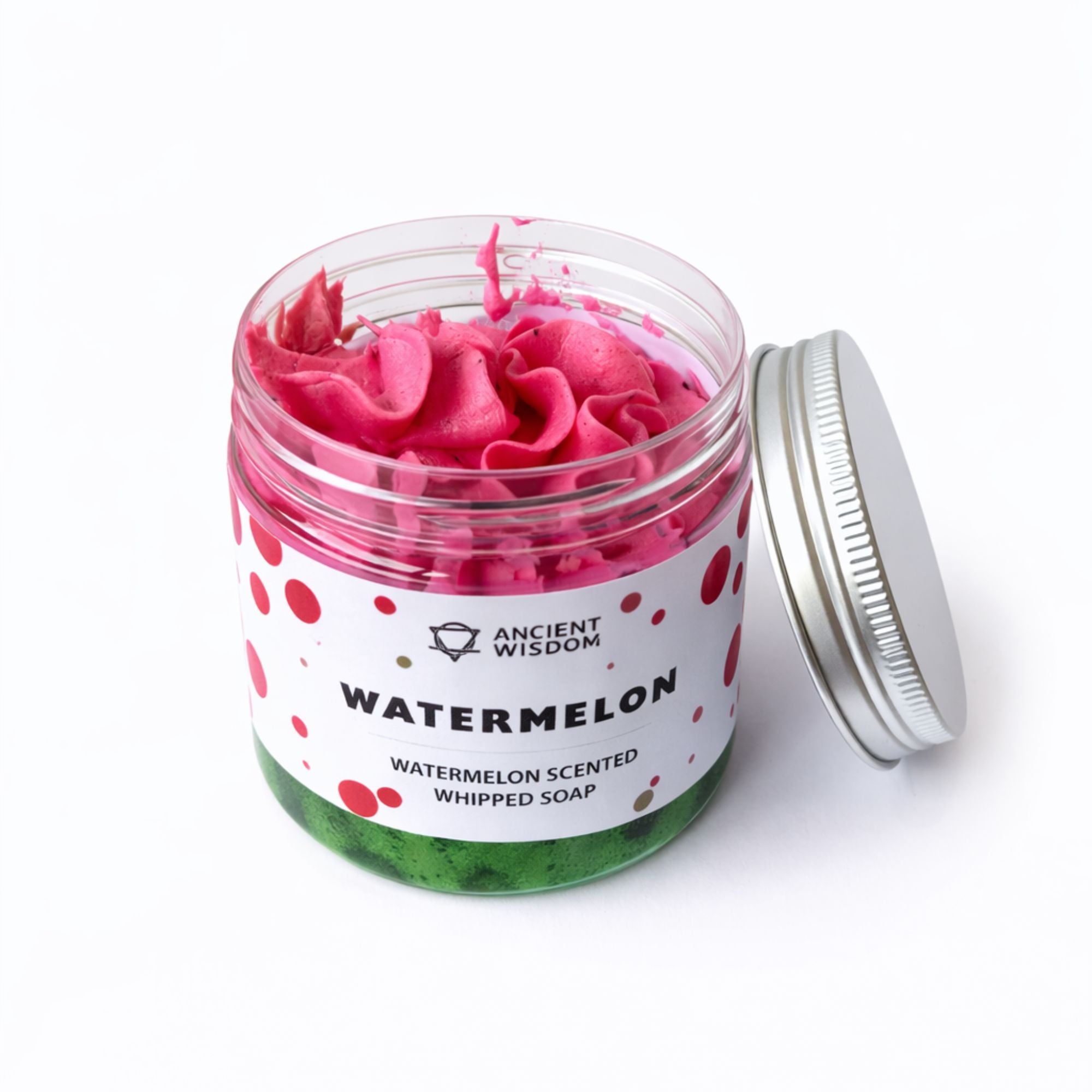 Jabón de Crema Batida de Sandía 120g – Aroma Dulce, Fresco y Refrescante (Incienso Gratis)