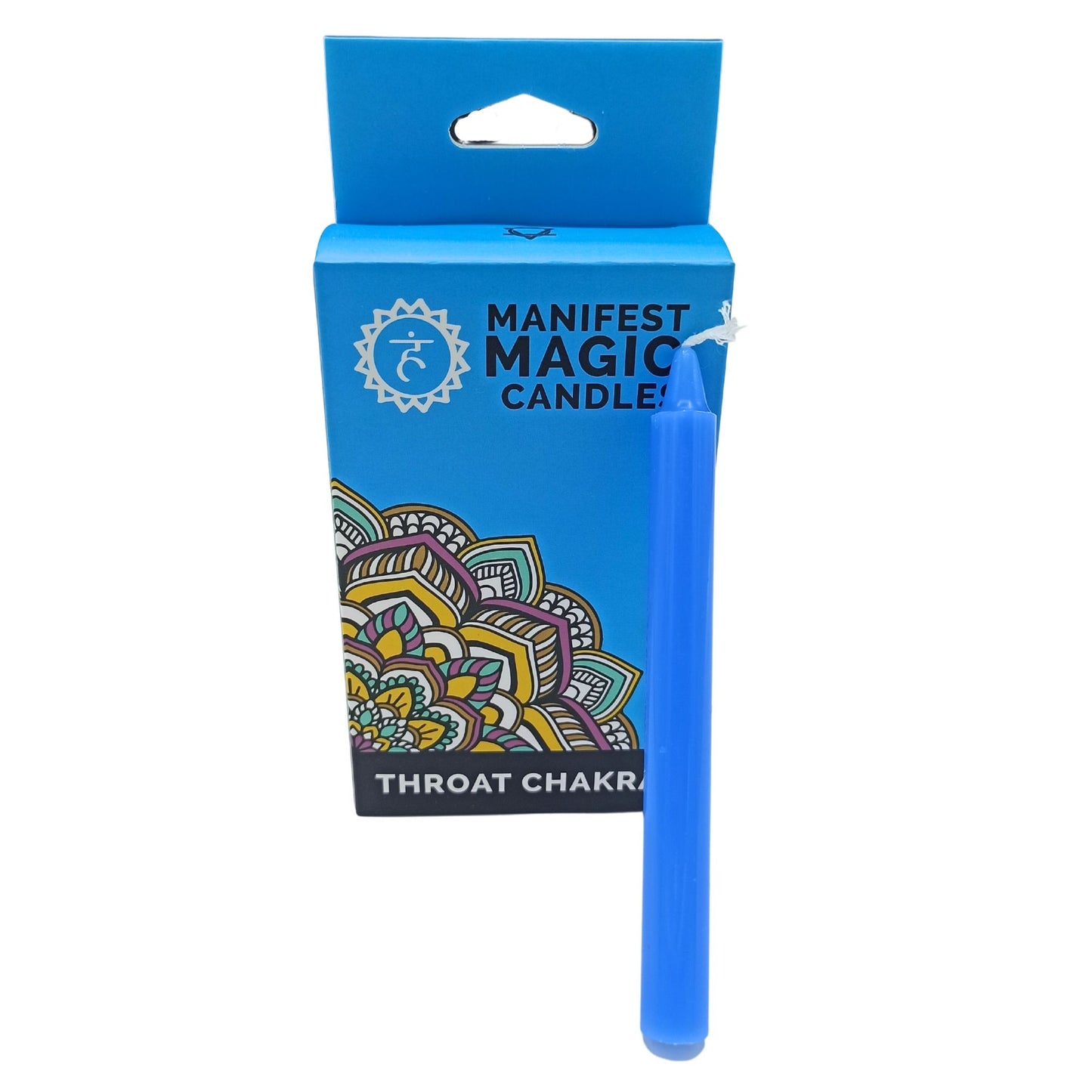 Velas Mágicas Manifest Azul Chakra Garganta (Pack de 12 unids)