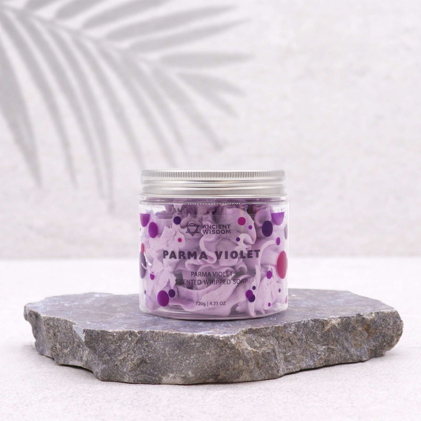 Jabón Crema Batida Violeta del Paraíso (120g)
