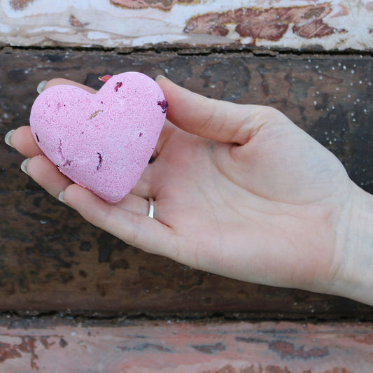 Bombas de Baño Corazón 70g - Ylang & Rose