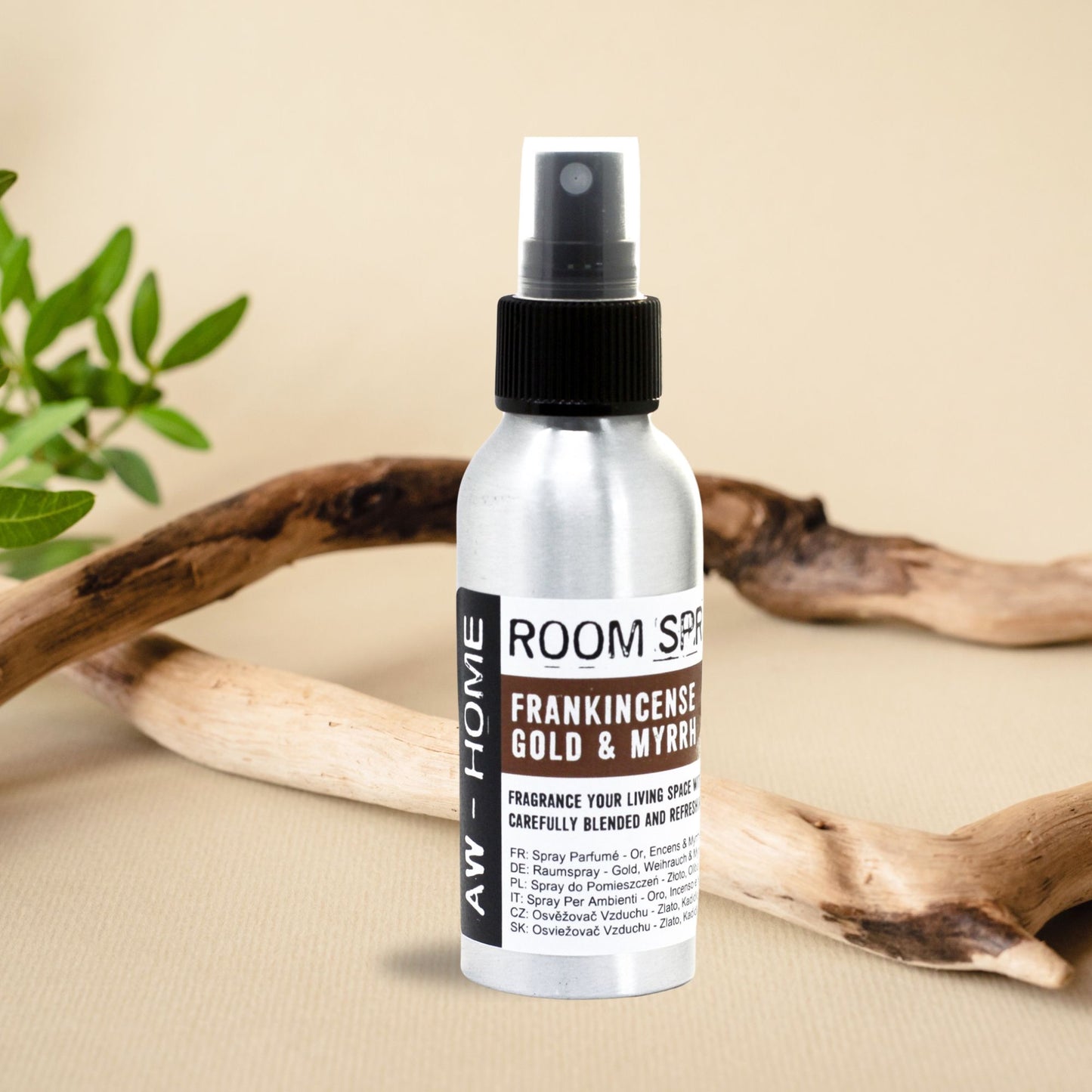 Spray con Fragancia a Oro Incienso y Mirra 100ml