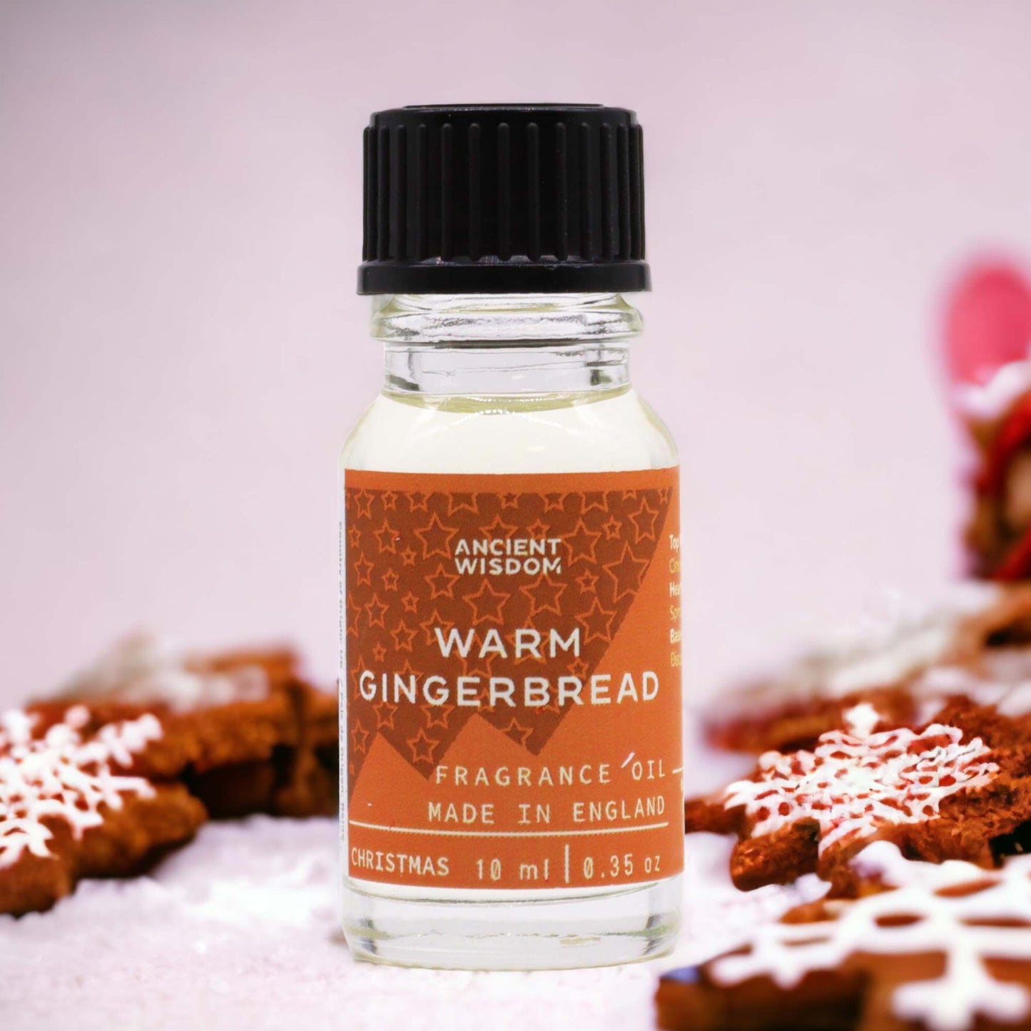Aceite con Fragancia a Galleta de Jengibre Caliente (10ml)